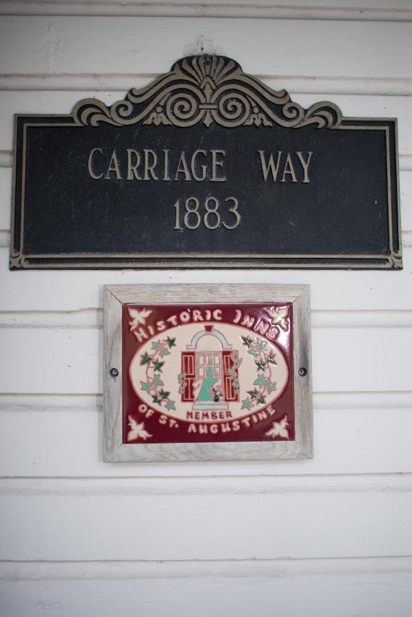 Carriage Way Inn Bed & Breakfast Adults Only - 21 Years Old And Up 세인트어거스틴 외부 사진