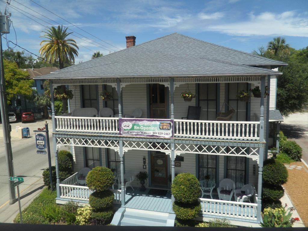 Carriage Way Inn Bed & Breakfast Adults Only - 21 Years Old And Up 세인트어거스틴 외부 사진